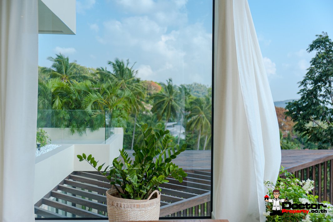 New 3 Bedroom Villa with Sea View – Chaweng, Koh Samui – For Sale